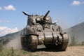 M4A1 Sherman Tank Ã¢â¬âWW II Royalty Free Stock Photo